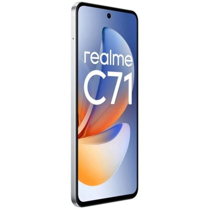 Realme C71 Smartphone 8GB RAM 256GB ROM Pantalla 6.67" 120Hz Cámara 50MP AI Batería 6000mAh Blanco Cisne Resistencia Agua IP54 Android 15